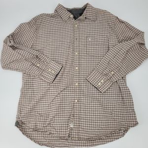 Timberland Plaid Long Sleeve Button Down Shirt